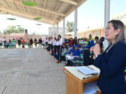 Impulsa Cristina Sánchez civismo entre estudiantes de Axapusco