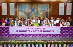 Reconoce Congreso trabajo incansable de las periodistas mexiquenses